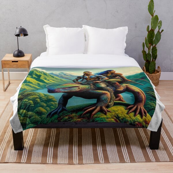 Item preview, Guardians of Aotearoa: Māori Warriors on Tuatara designed and sold by raakei-art.