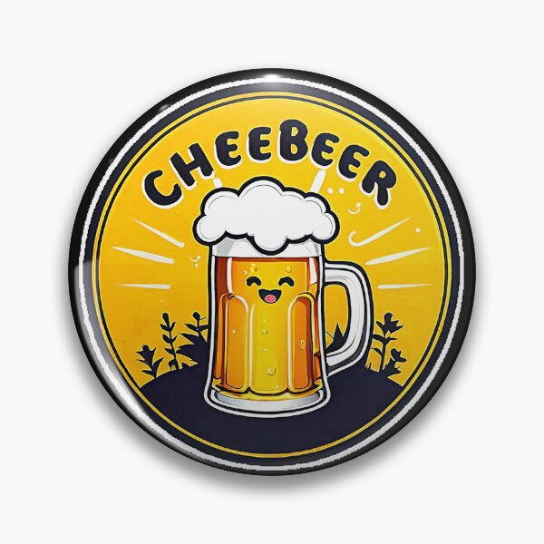 Item preview, CheeBeer Cheer Beer smiling mug. designed and sold by Giulivo Store Graphic.