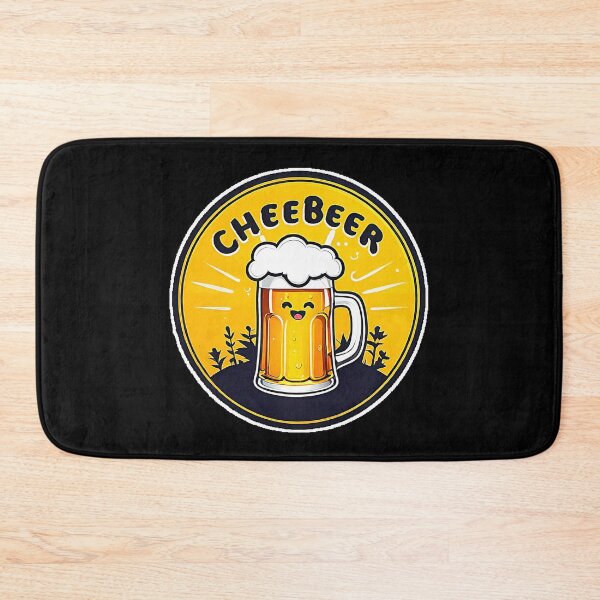 Item preview, CheeBeer Cheer Beer smiling mug. designed and sold by Giulivo Store Graphic.