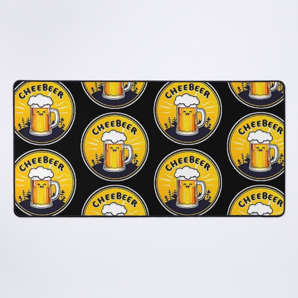 Item preview, CheeBeer Cheer Beer smiling mug. designed and sold by Giulivo Store Graphic.