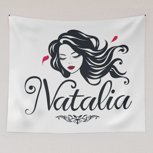 Item preview, first name Natalia design designed and sold by BartHugoKnight.
