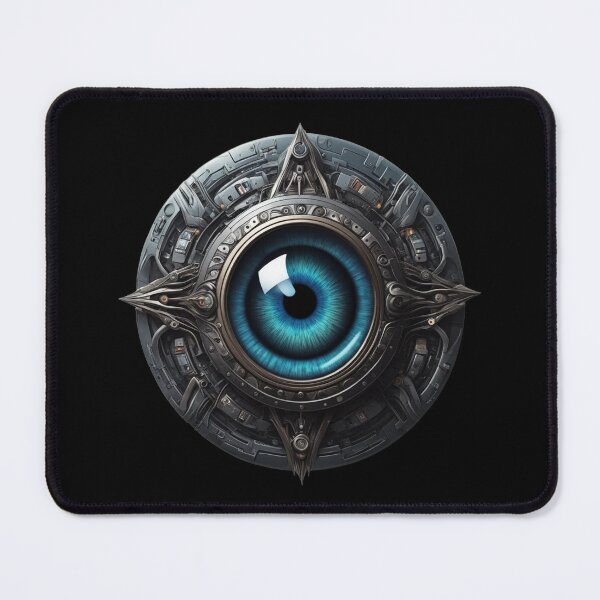 Item preview, Cybernetic Evil Eye Design, Abstract Design designed and sold by Burn-Ego.