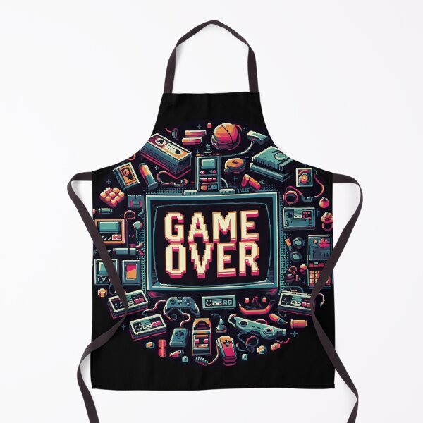 Item preview, game over video game vintage retro aesthetic gamer 80s 90s designed and sold by Stardewwlove.