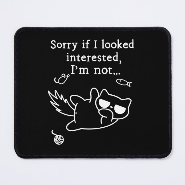 Item preview, Not interested designed and sold by Paintwithedevil.