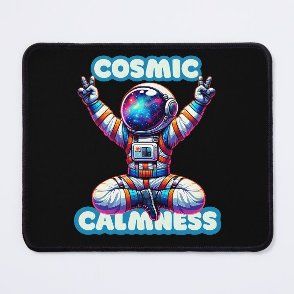 Item preview, Cosmic Calmness Astronaut Yoga Pose Space Galaxy Design designed and sold by Unitepeople.