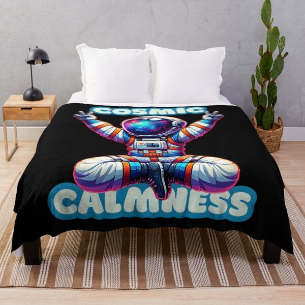 Item preview, Cosmic Calmness Astronaut Yoga Pose Space Galaxy Design designed and sold by Unitepeople.