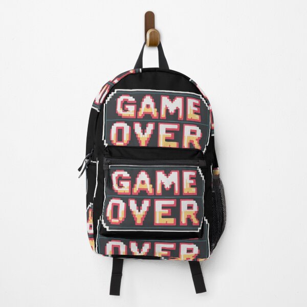 Item preview, game over video game vintage retro aesthetic gamer 80s 90s pixel designed and sold by ThinaArte.