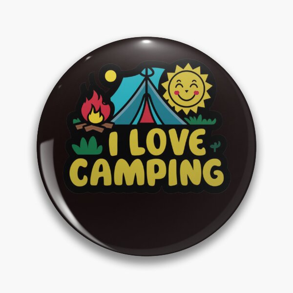 Artikelvorschau, Ich liebe Camping entworfen und verkauft von Endless Projects.