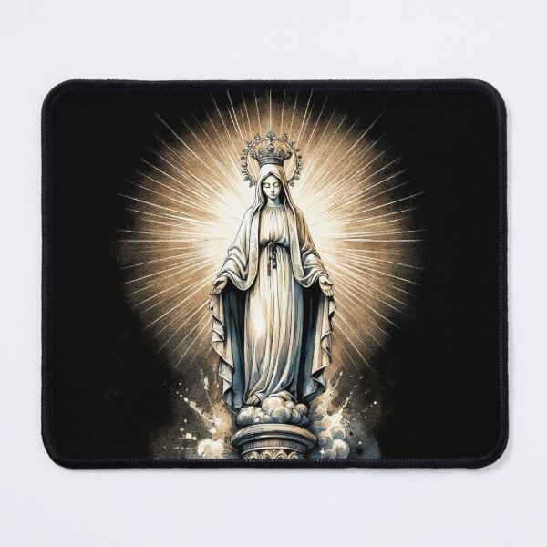 Item preview, Our Lady Of The Pillar Saint Mary Powerful Symbol Mother Mary designed and sold by Chmielayka.