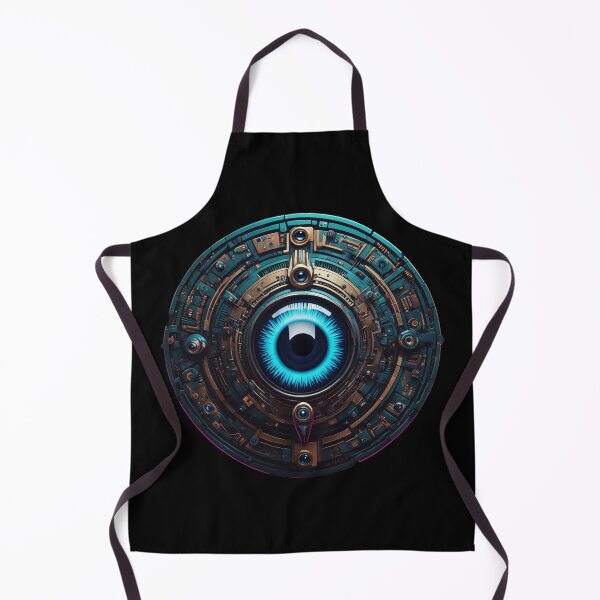 Item preview, Techno Evil Eye Symbol, Abstract Design designed and sold by Burn-Ego.
