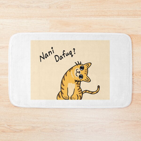 Item preview, Confused kitty 2 designed and sold by Ririkalalala.