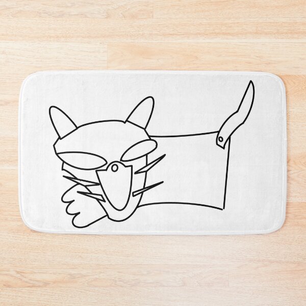 Item preview, The_Articulated_Cat_<Black Line> Style_No.013, 2023 By Mix The Arts Studio designed and sold by MixTheArtStudio.