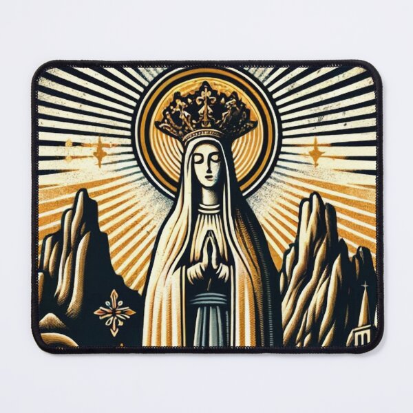 Item preview, Our Lady Of The Montserrat Saint Mary Powerful Symbol Mother Mary designed and sold by Chmielayka.
