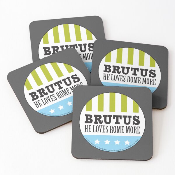 Item preview, Brutus: He Loves Rome More designed and sold by Kat Kuo.