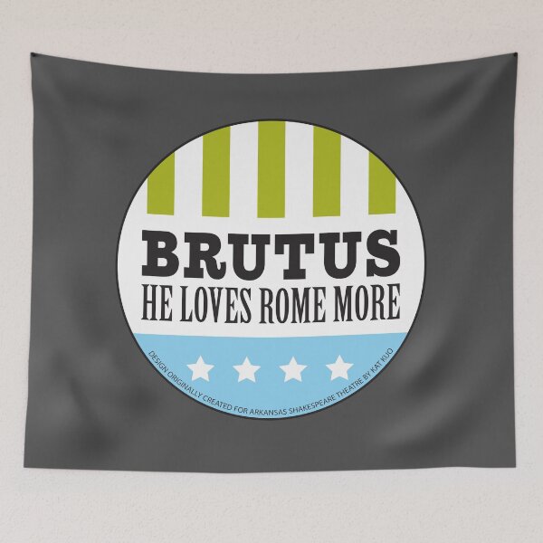Item preview, Brutus: He Loves Rome More designed and sold by Kat Kuo.