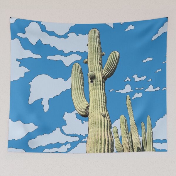 Item preview, Saguaro in the Sky designed and sold by Mod Bloom.