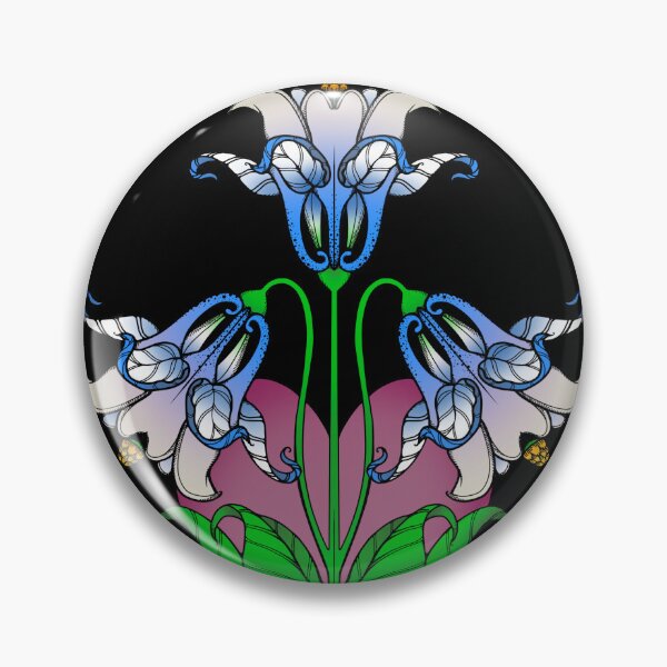 Item preview, Art Nouveau Love Heart Iris  designed and sold by stickypixie.