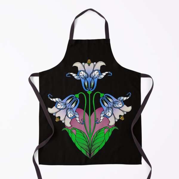 Item preview, Art Nouveau Love Heart Iris designed and sold by stickypixie.
