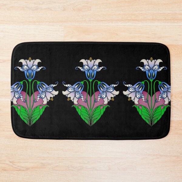 Item preview, Art Nouveau Love Heart Iris  designed and sold by stickypixie.