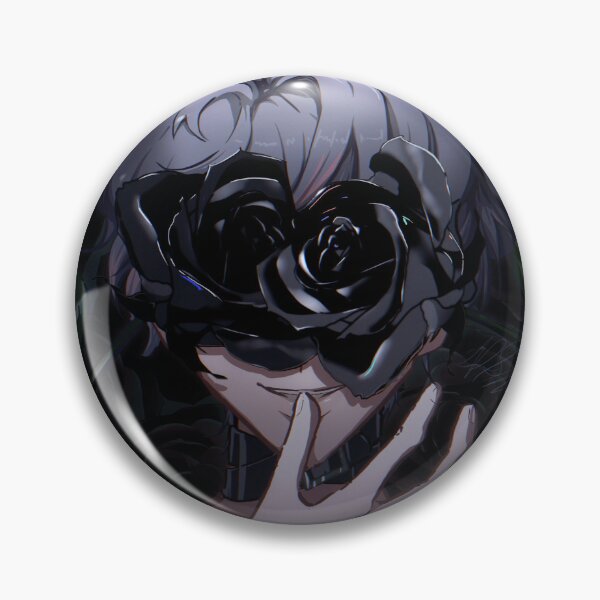 Item preview, Black Rose Unknown Mystic Messenger designed and sold by Sapphireicecream.
