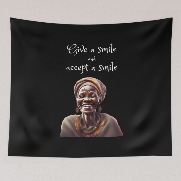 Item preview, Give a smile and accept a smile designed and sold by DMHG.