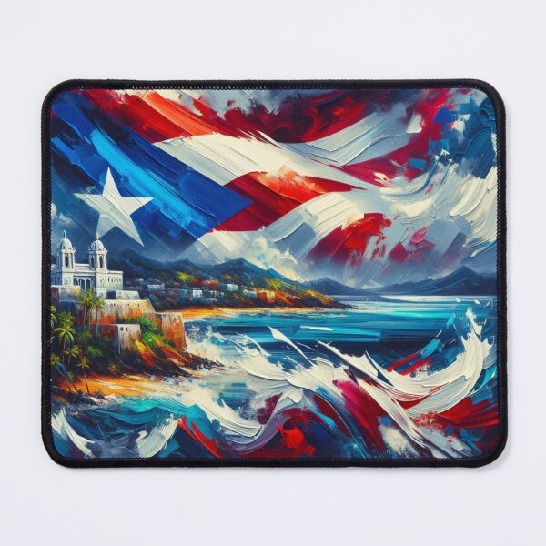 Item preview, Acrylic Pattern Puerto Rico Design designed and sold by ssmg80.