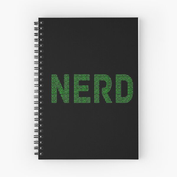 Item preview, Nerd Word in Green Binary designed and sold by MarkUK97.