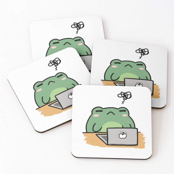 Item preview, froggie working designed and sold by ArriArts.
