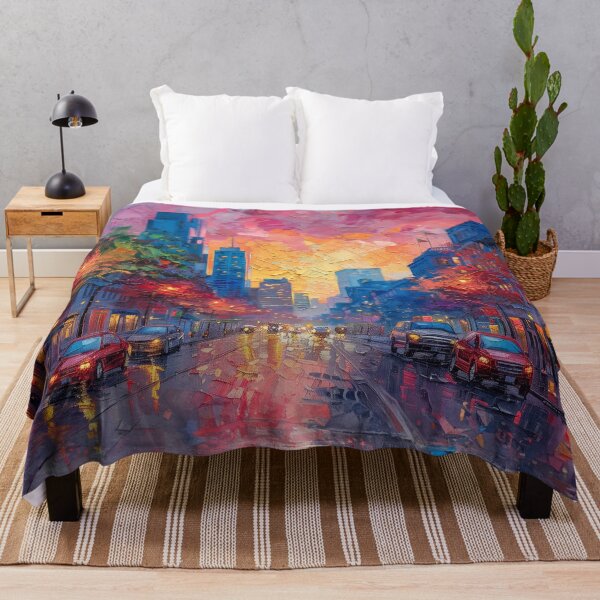 Item preview, Brushstroke City designed and sold by MNSY.