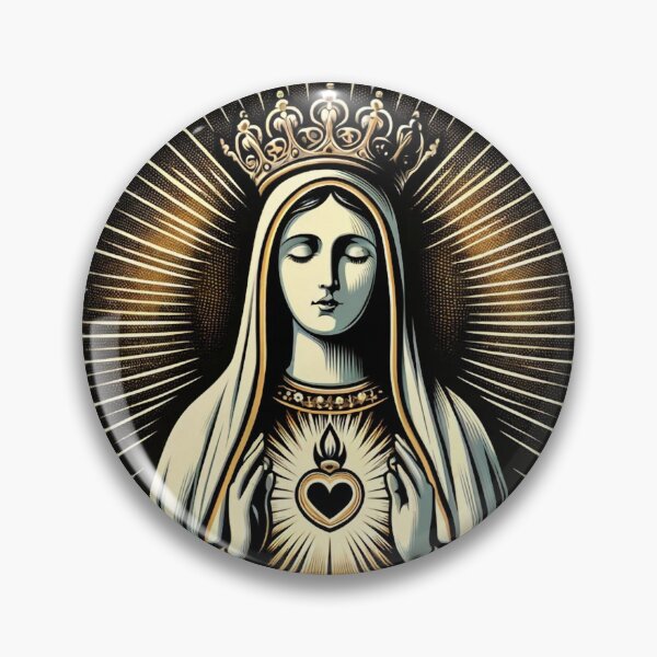 Item preview, Our Lady Of Fatima Saint Mary Powerful Symbol Mother Mary designed and sold by Chmielayka.