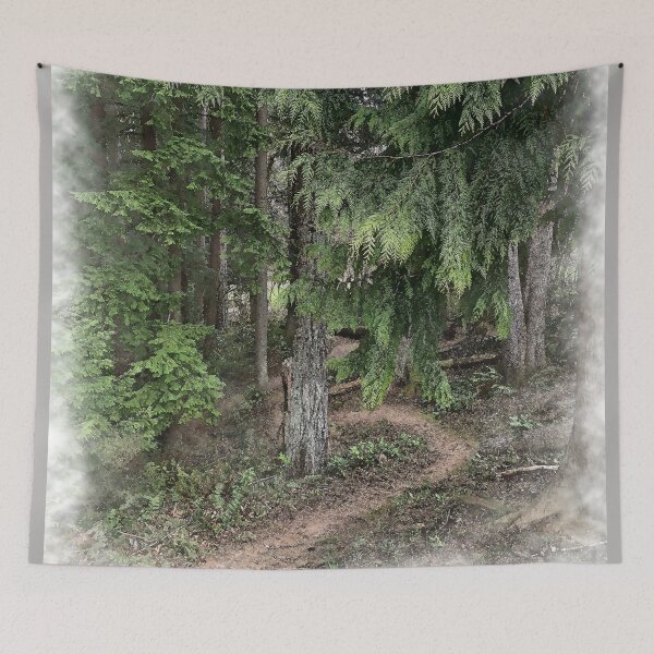 Item preview, Hiking Trail Winding Through The Trees designed and sold by KirtTisdale.
