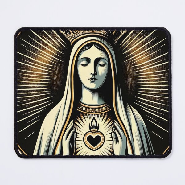 Item preview, Our Lady Of Fatima Saint Mary Powerful Symbol Mother Mary designed and sold by Chmielayka.