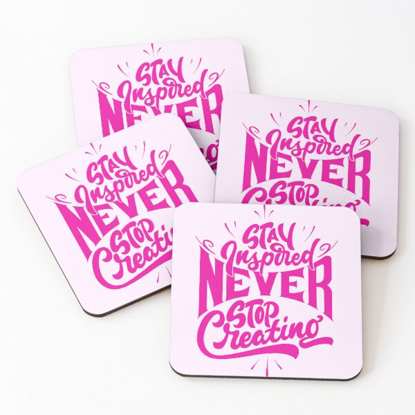 Item preview, Stay Inspired Never Stop Creating, Inspired, Inspirational Art, Self improvement  designed and sold by Martist01.