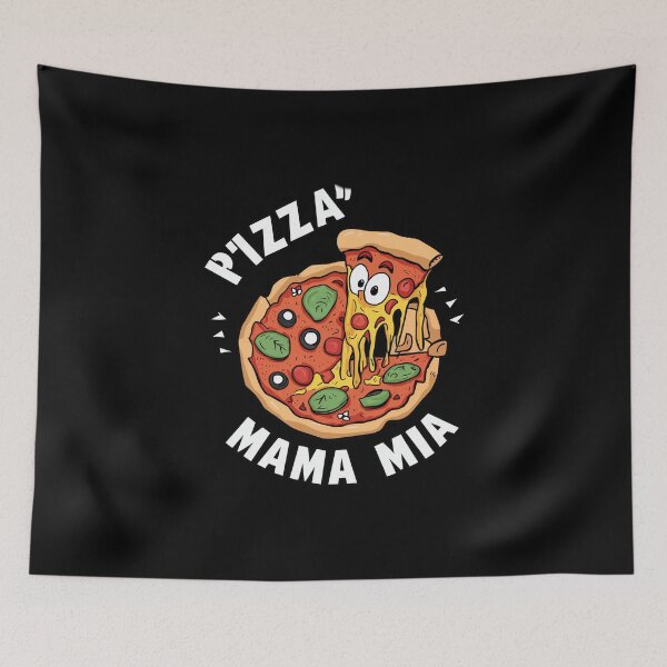 Item preview, Mama Mia Pizza: Cartoon Pizza Delight designed and sold by StellarValor.