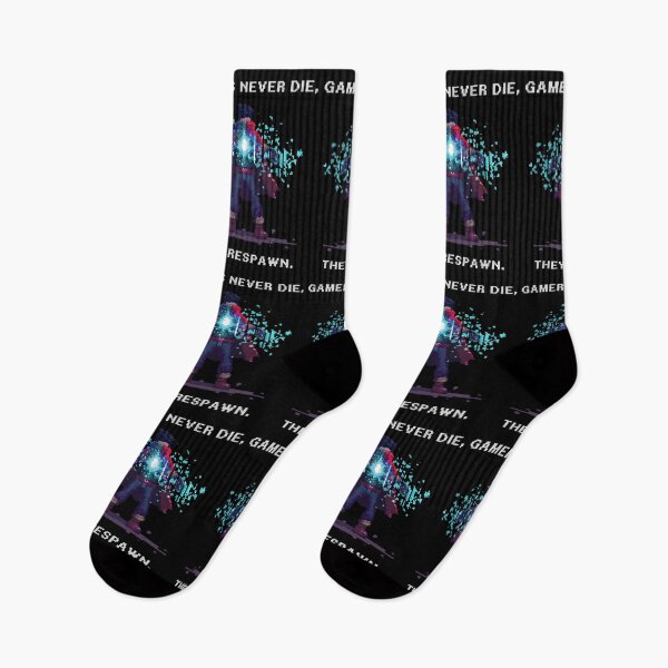 Item preview, gamers never die they respawn designed and sold by FluxDesigner.