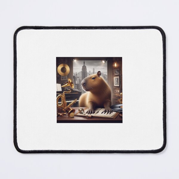 Item preview, Capybara Jazz Musician6 designed and sold by Capybara Art Lover.