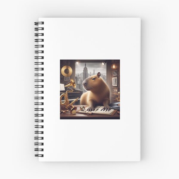 Item preview, Capybara Jazz Musician6 designed and sold by Capybara Art Lover.