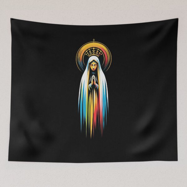 Item preview, Our Lady Of Fatima Saint Mary Powerful Symbol Mother Mary designed and sold by Chmielayka.