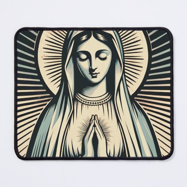 Item preview, Our Lady Of Medjugorje Saint Mary Powerful Symbol Mother Mary designed and sold by Chmielayka.