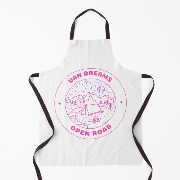 Item preview, Van dreams open road camping designed and sold by Redlimetshirts.
