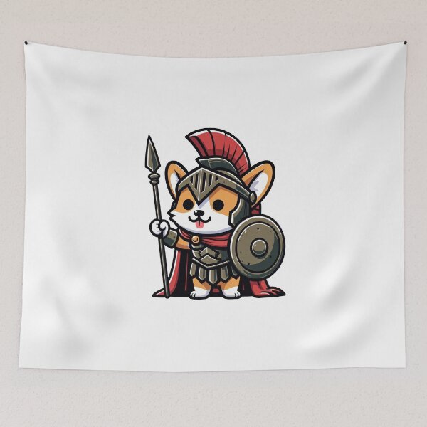 Item preview, Spartan Corgi designed and sold by FerdiEverywhere.
