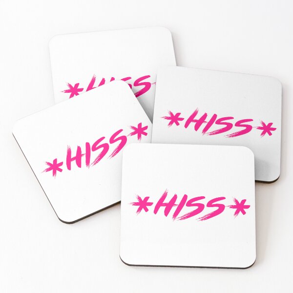 Item preview, *HISS* pink text designed and sold by Batshirt.