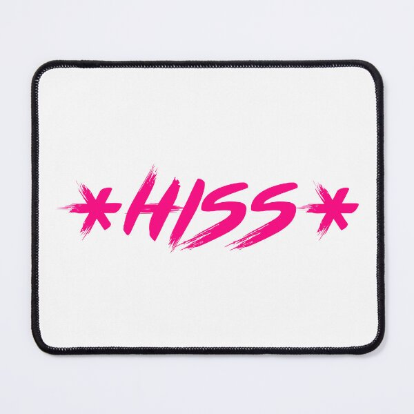 Item preview, *HISS* pink text designed and sold by Batshirt.