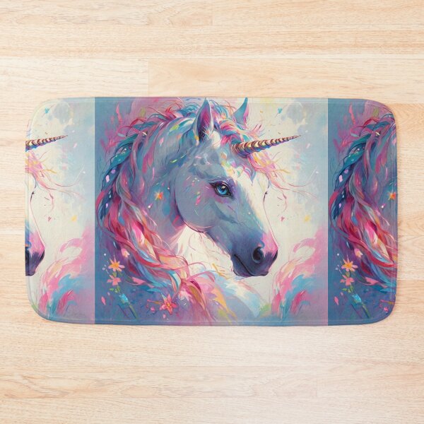 Item preview, Unicorn Fantasy Horse Animal Art designed and sold by druidwolfart.