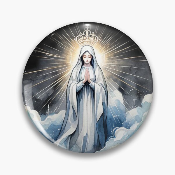 Item preview, Our Lady Of Medjugorje Saint Mary Powerful Symbol Mother Mary designed and sold by Chmielayka.