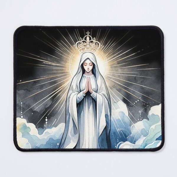 Item preview, Our Lady Of Medjugorje Saint Mary Powerful Symbol Mother Mary designed and sold by Chmielayka.