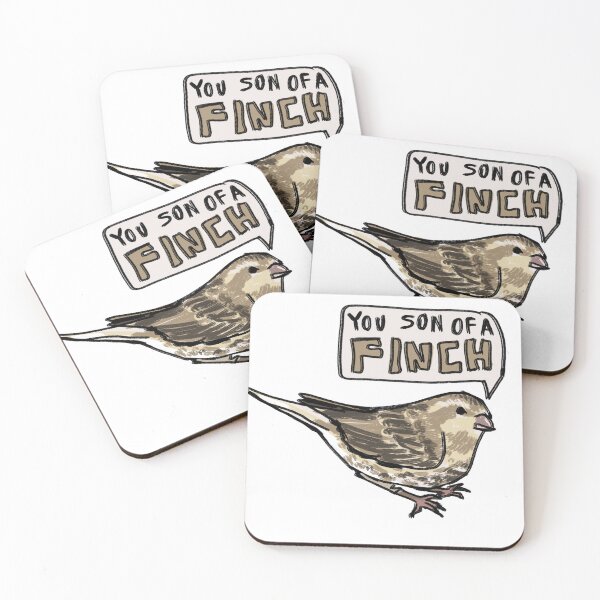 Item preview, Bird Swears - Finch designed and sold by Saltyspacecat.