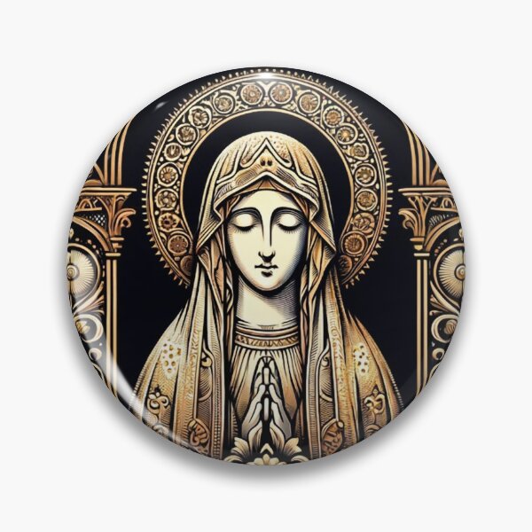 Item preview, Our Lady Of Lourdes Saint Mary Powerful Symbol Mother Mary designed and sold by Chmielayka.