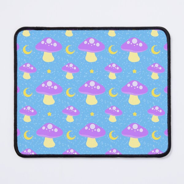 Item preview, Pastel Purple Mushrooms Pattern designed and sold by JMDesignHouse.