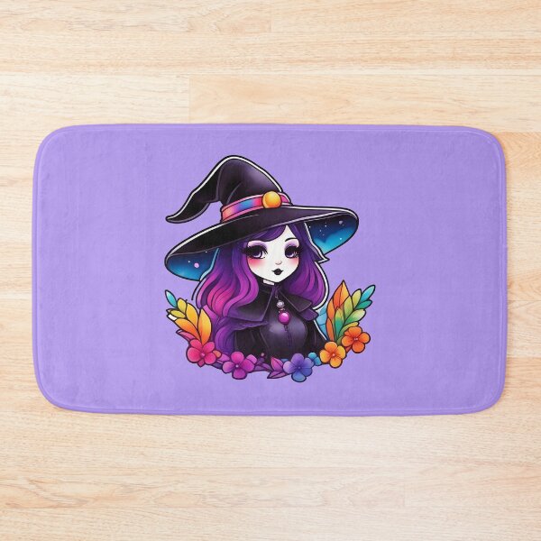 Item preview, Adorable kawaii goth witch designed and sold by Cosmicreations1.